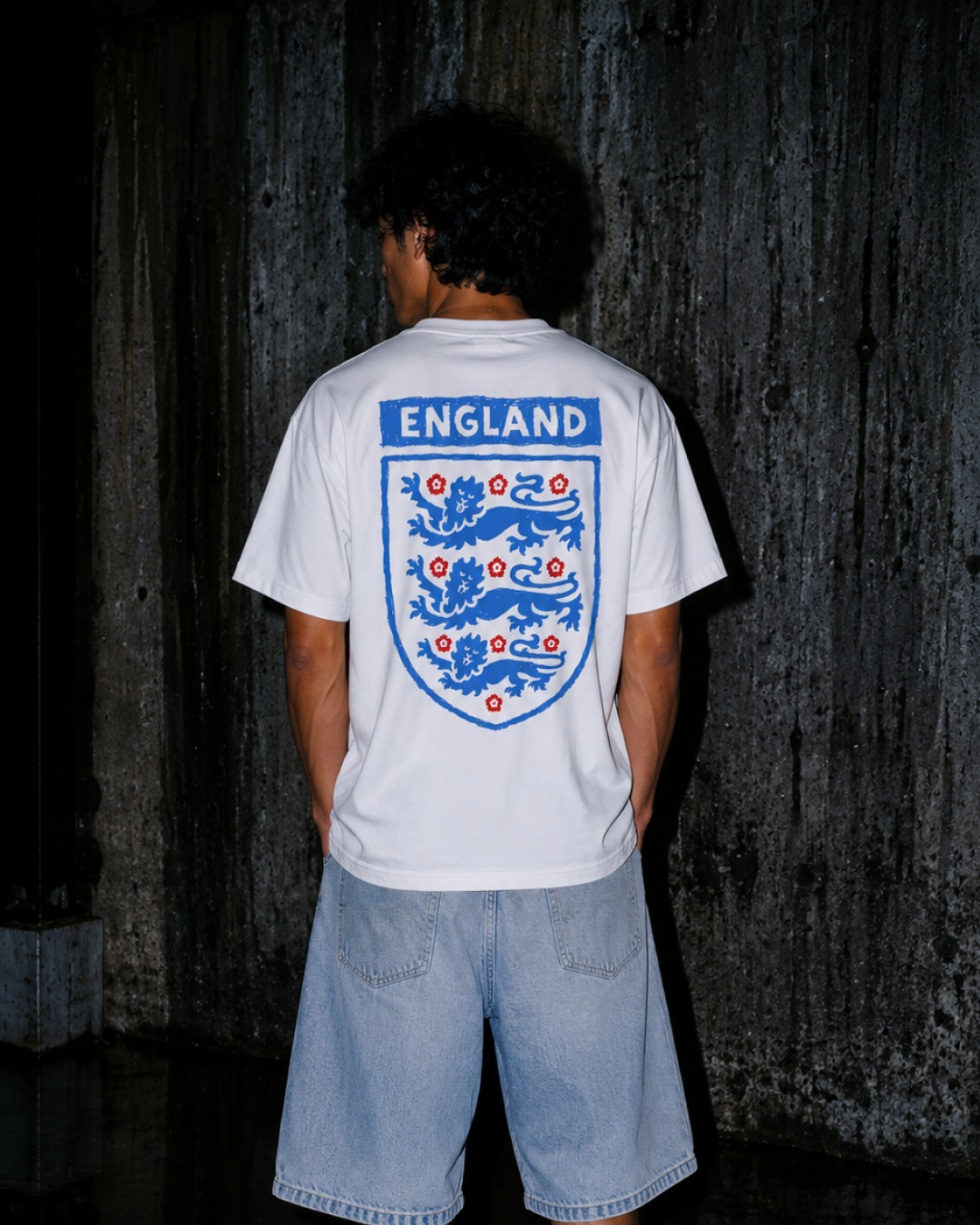 England Badge Drawing 2026 T-Shirt