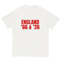 England 66/26 T-Shirt White