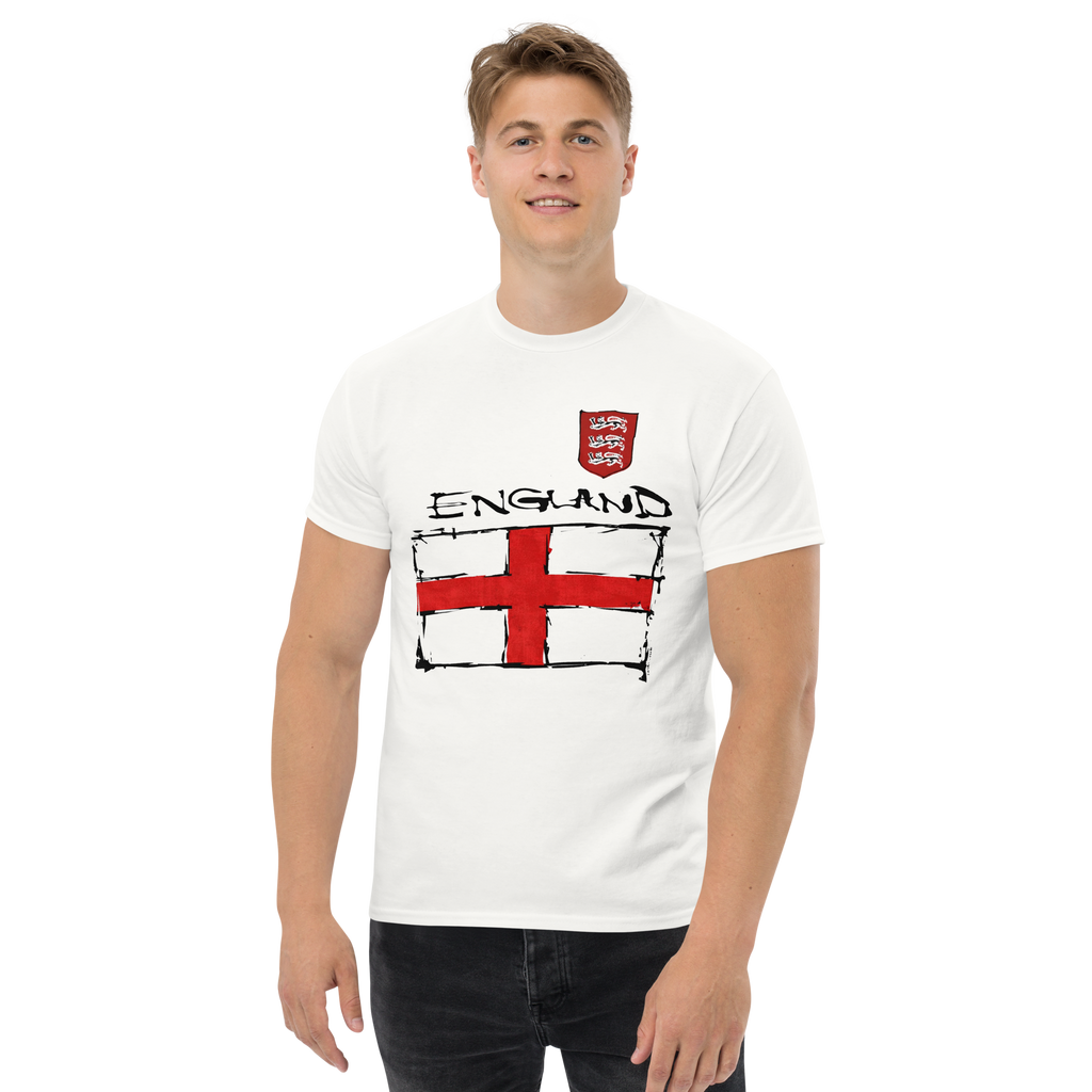 England Hand Drawn T-Shirt